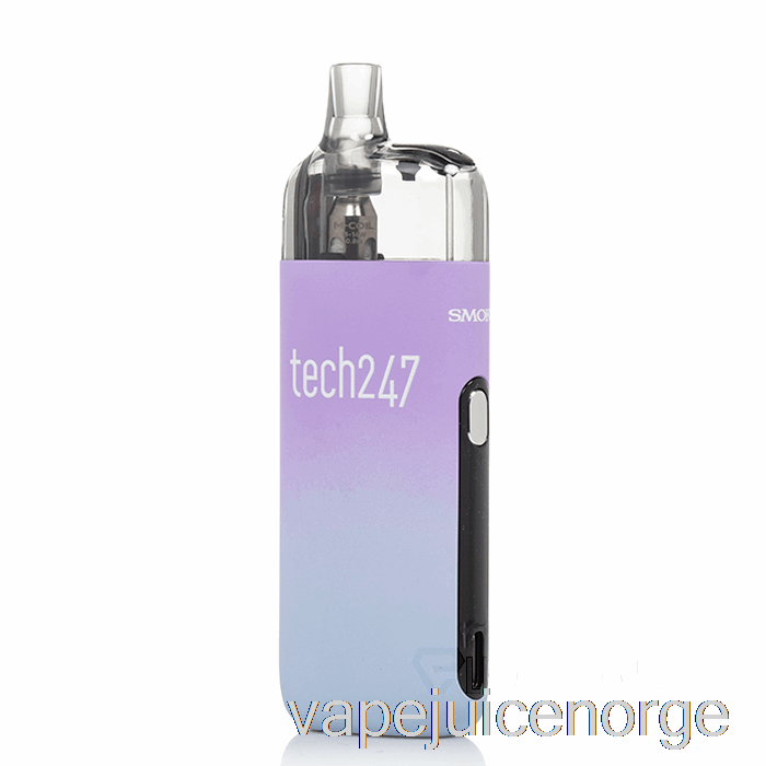 Vape Med Nikotin Smok Tech247 30w Pod Kit Lilla Blå